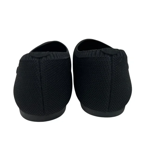 Vivaia Aria 5 Pointed Toe Ballet Flats in Black SZ EU 39.5 US 8.5 Minimalist - Picture 5 of 9